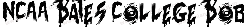 NCAA Bates College Bobcats字体转换